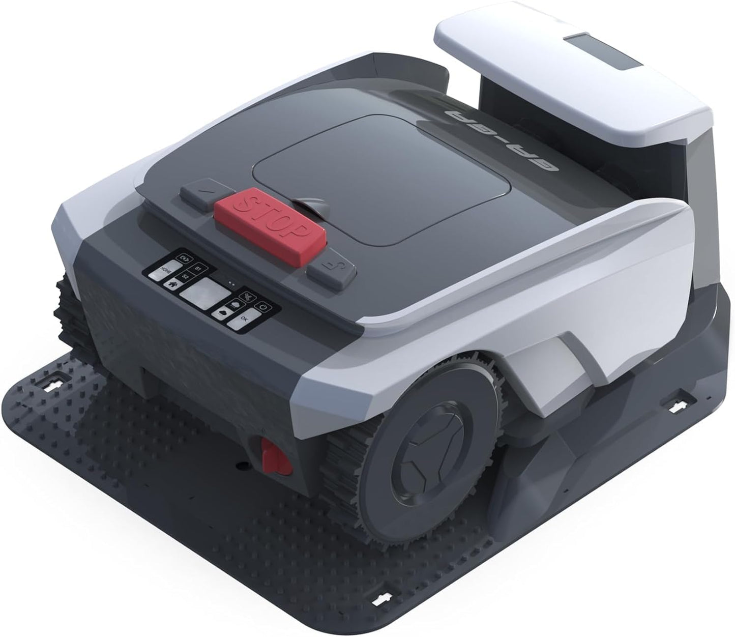 Automatic Robot Lawn Mower with GPS Navigation, Mows up to 1/2 Acre /21,000 Sq.Ft,300% Higher Efficiency of Auto Path Planning，App Control，Gps Anti-Theft, IPX5