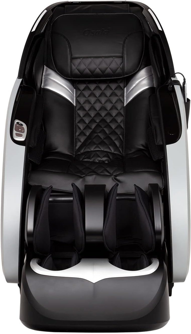Os-Pro 3D Tecno L Black | Full Body Massage Chair | 3D Sl-Track Full Body Massage Chair | Zero Gravity | Lumbar Heating |Auto Body Scan | Bluetooth Speaker