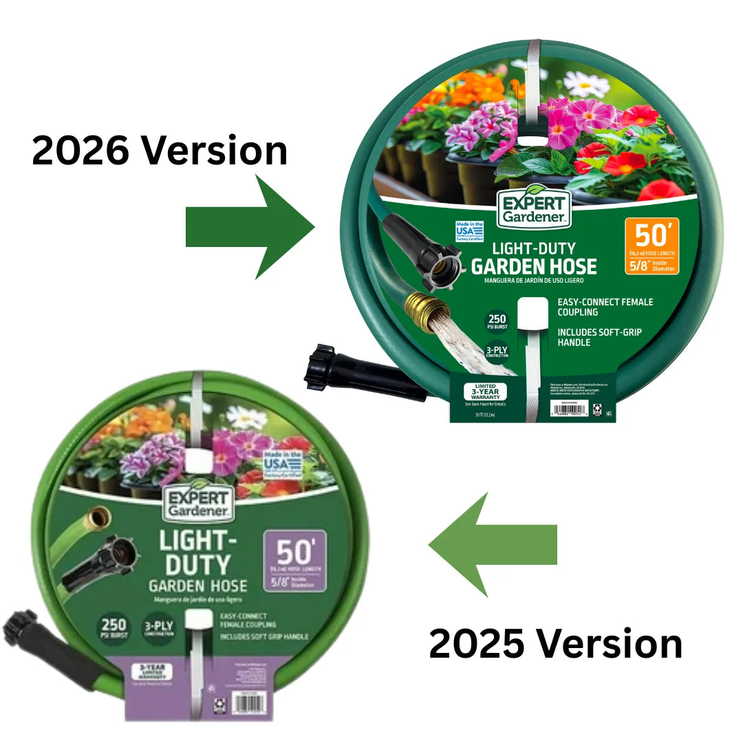 (10 Pack)  5/8-Inch X 50-Foot Light Duty Garden Hose