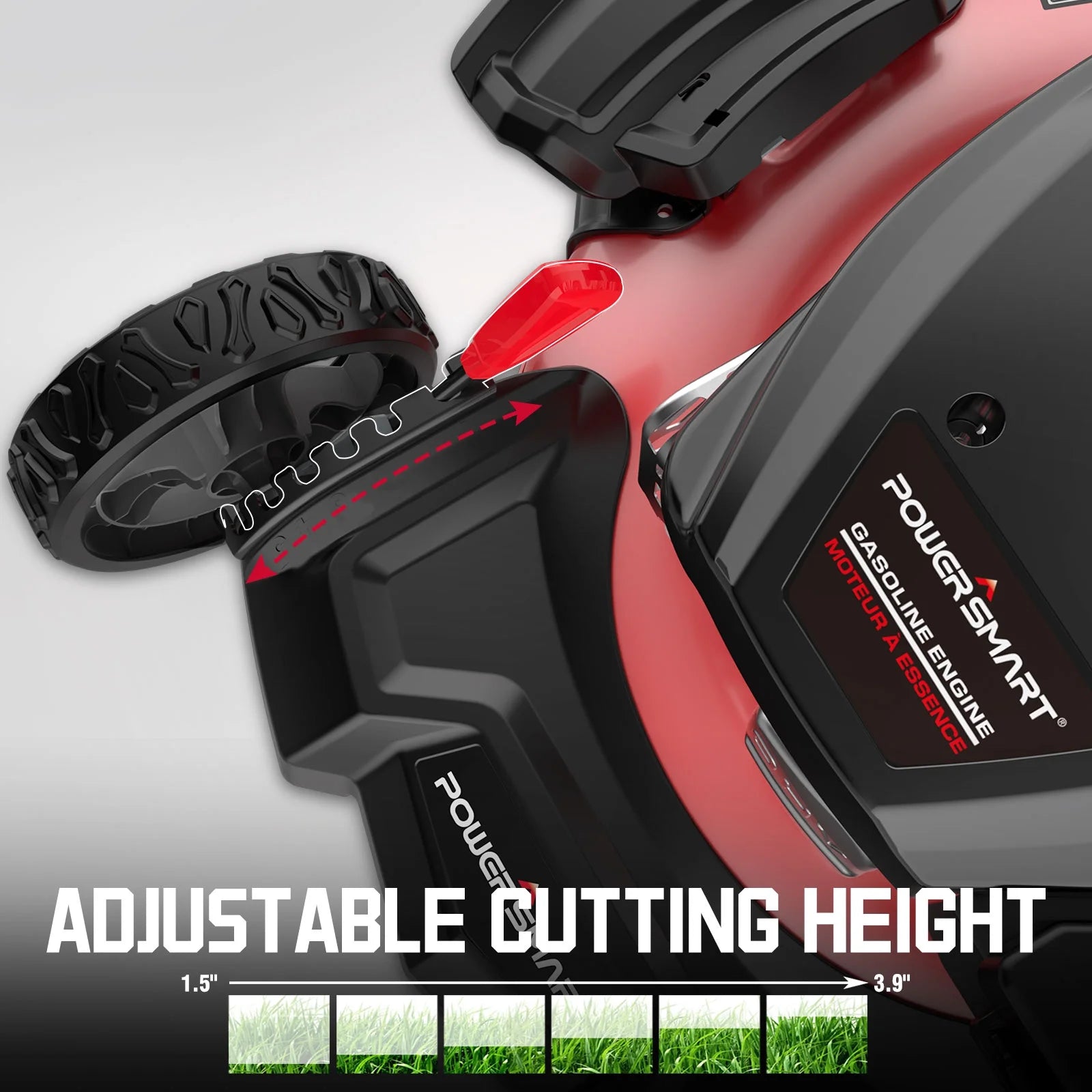 Gas Lawn Mower, 21 Inches 144Cc 2-In-1 Walk-Behind , Side Discharge Push Lawn Mower